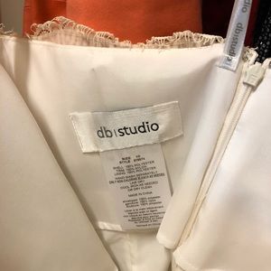 Pretty Cream cocktail dress.